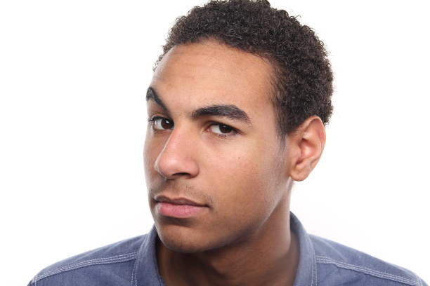 istock Portrait of a beautiful man doing funny poses 1081736990