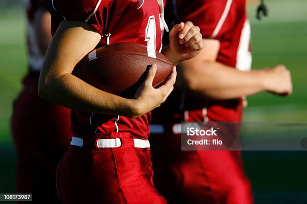 Football Team Stock Photo - Download Image Now - American Football - Sport, American Football - Ball, Sport