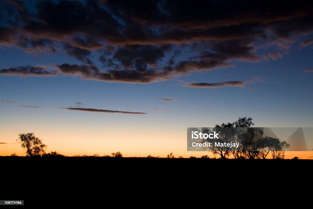 Australische Sonnenuntergang - Lizenzfrei Australien Stock-Foto