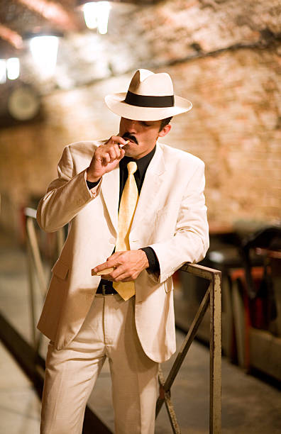 man with hat  pimp hat stock pictures, royalty-free photos & images