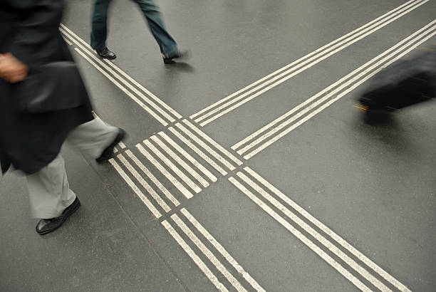istock Many Commuter Legs  Walking at Train Station 108174413