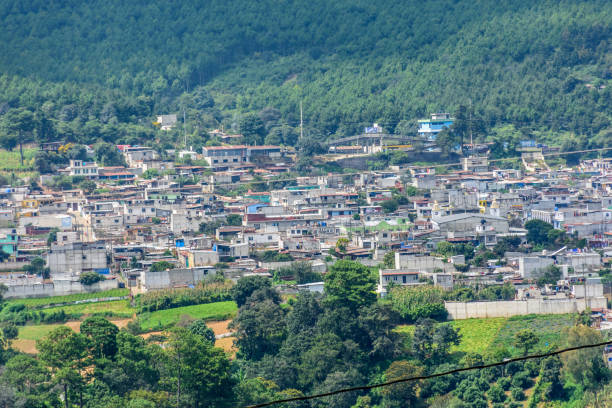 istock Rooftops of Santiago Sacatepequez, Guatemala 1081750684