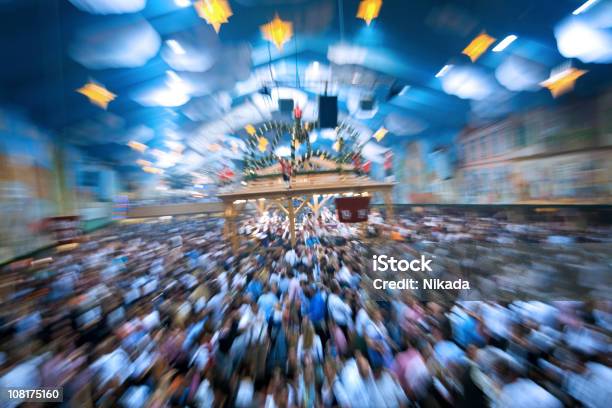 Party At The Octoberfest Stock Photo - Download Image Now - Party - Social Event, Munich, Blurred Motion