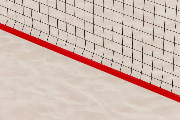 istock High Angle View Of Net On Sand 1081751962