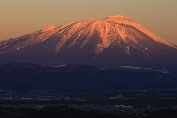 istock Mountains of sunrise 1081754780