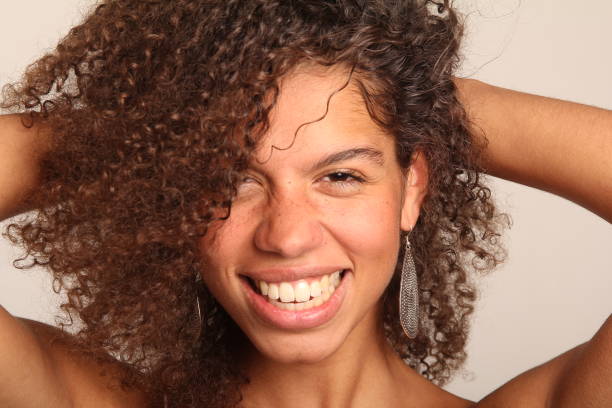 istock Portrait of a beautiful hispanic model 1081756600