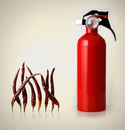 Keep da fire extinguisher close by!