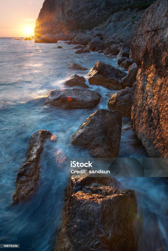 Mystère la mer - Photo de Au bord de libre de droits