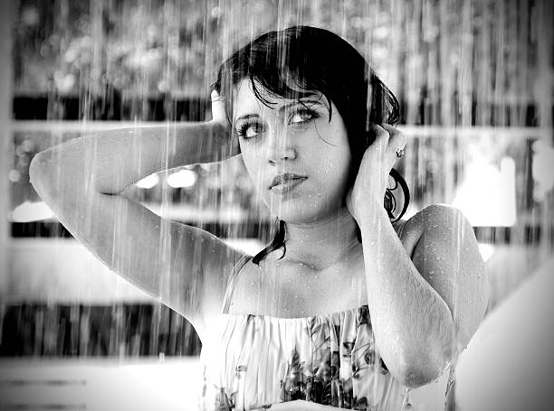 istock Young Woman in Rain 108176253