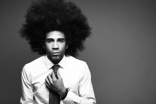 istock Portrait of a funky afro man 1081763380