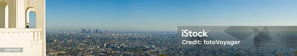 Panoramica dettagliata di Los Angeles - Foto stock royalty-free di Città