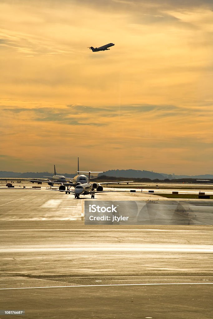 Aeroporto de ocupado - Royalty-free Aeroporto Foto de stock