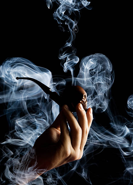 Smoking Pipe stock photo