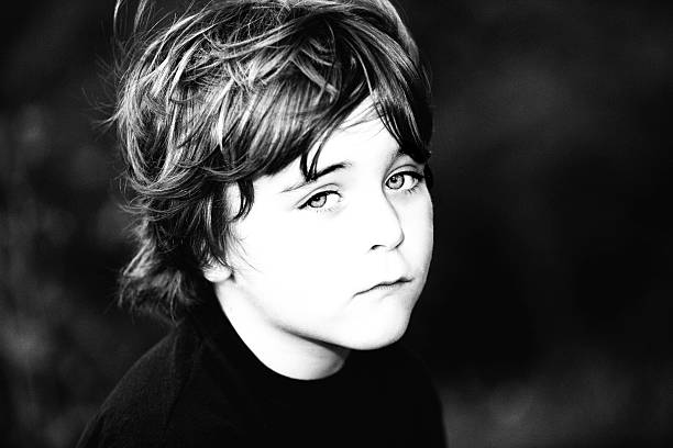 istock Moody Boy in Black and White 108177504