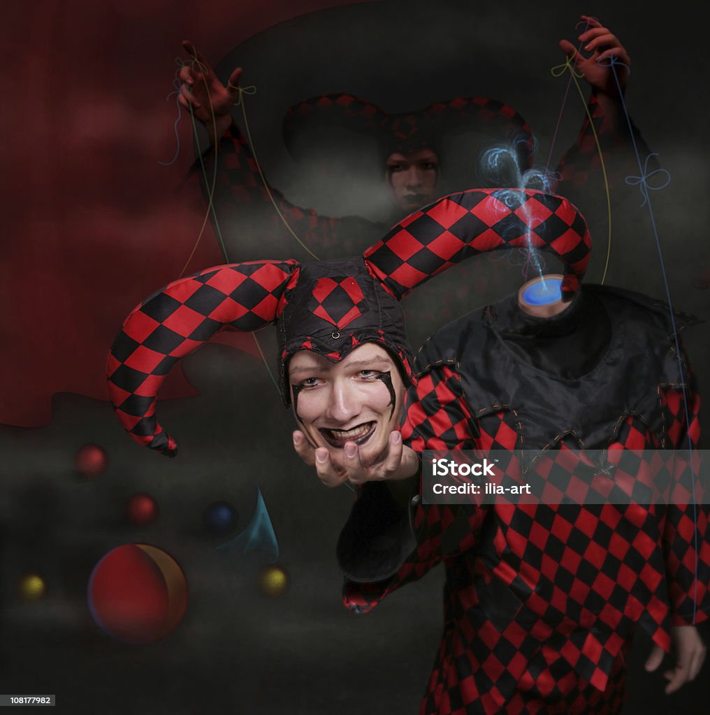 Лорд Клоун: Иллюзия - Стоковые фото Цирк роялти-фри