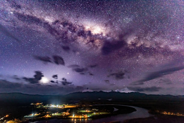 istock Galaxy on Torres del Paine National Park 1081786500