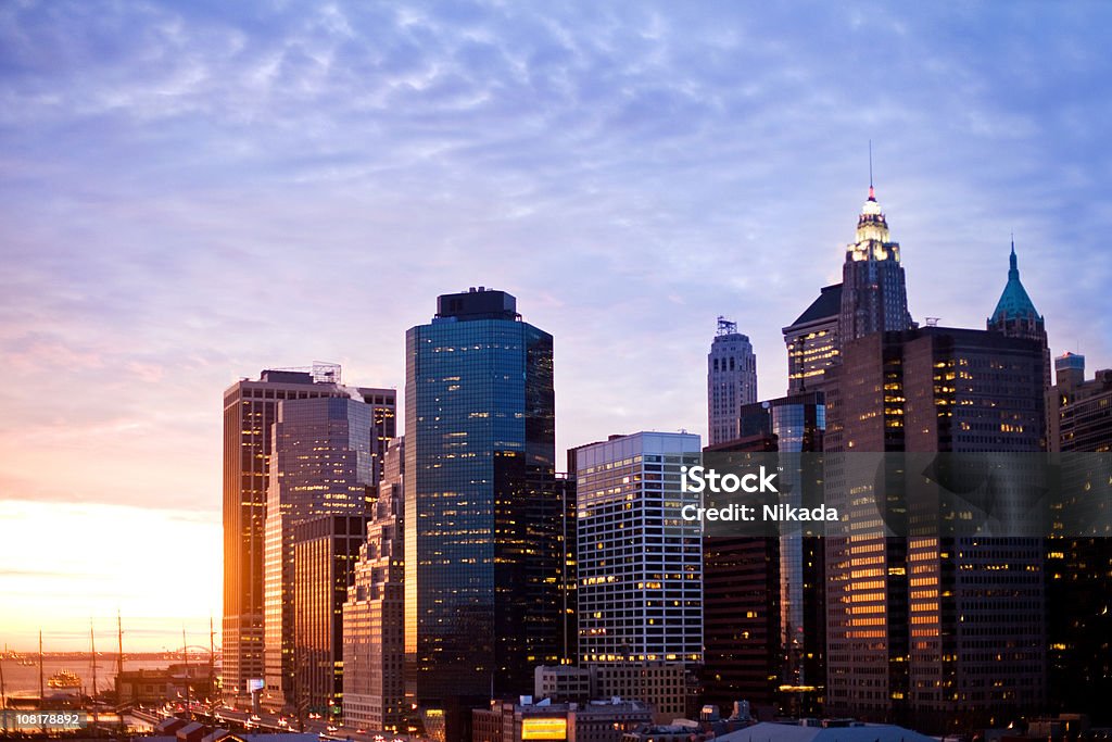 Skyline di New York - Foto stock royalty-free di Affari