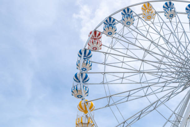 istock Ferris Wheel, low angle view of a big Ferris Wheel - Image. 1081802990