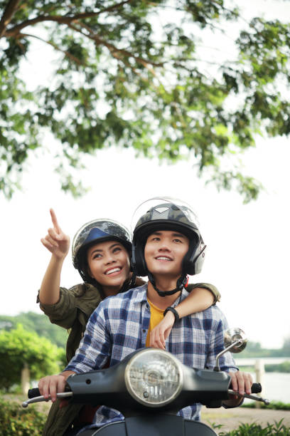 istock Couple exploring new places 1081803970