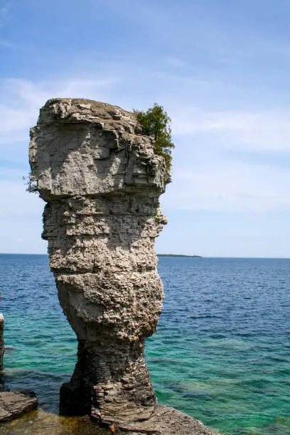 A day at Flower Pot Island in Northern Ontario, Canada