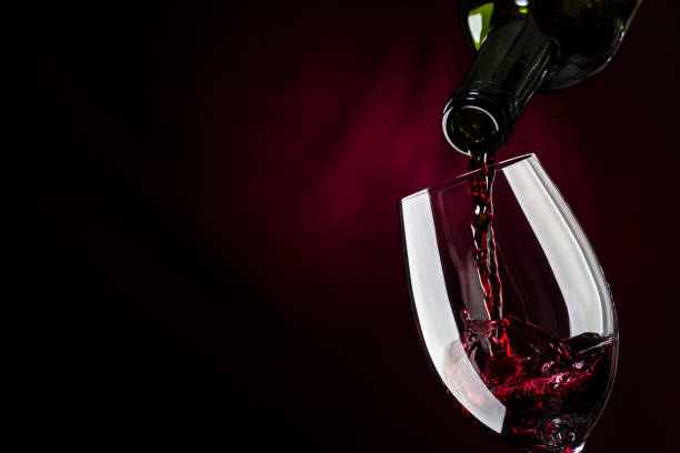 istock Pour wine in a glass 1081811690