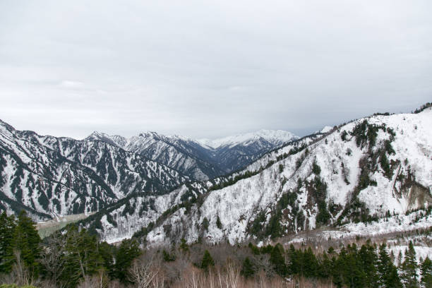 istock The snow mountains on Tateyama Kurobe Alpine Route 1081824594