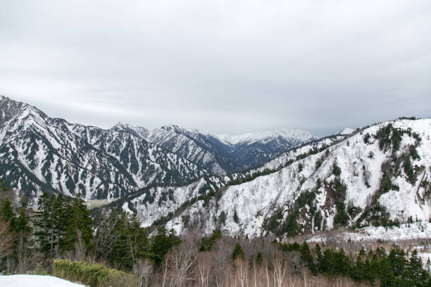 istock The snow mountains on Tateyama Kurobe Alpine Route 1081824596