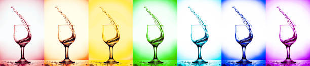 istock wineglass celebrate celebration isolated splashing, copy space 1081824864
