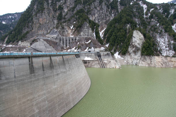 istock View of Kurobe Dam, Japan 1081825338