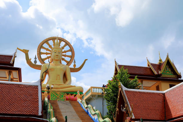istock Wat Phra Yai (Big Buddha Temple) Koh Samui island, Thailand 1081826570