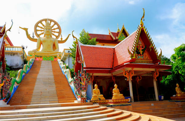 istock Wat Phra Yai (Big Buddha Temple) Koh Samui island, Thailand 1081828618