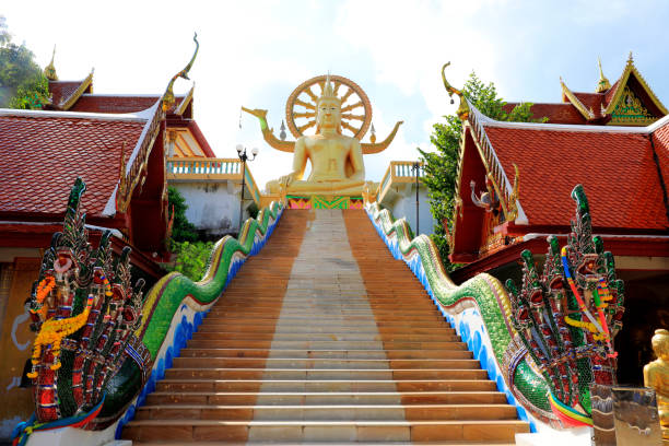 istock Wat Phra Yai (Big Buddha Temple) Koh Samui island, Thailand 1081828714