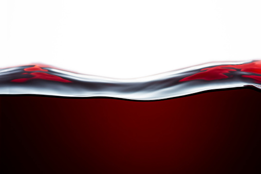 Red wine wave, background image