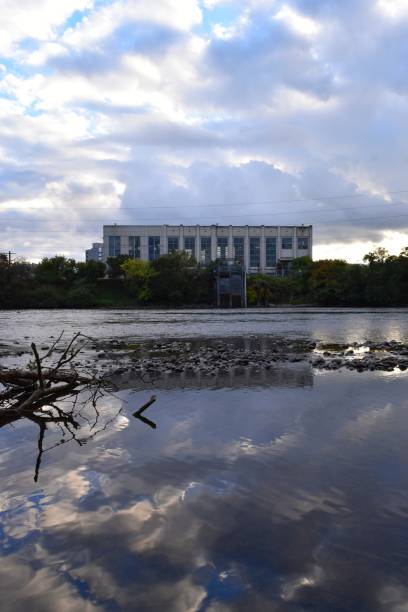 istock Eugene, Oregon - 2018_10.06: Abandoned power plant along the Willamette River 1081837868