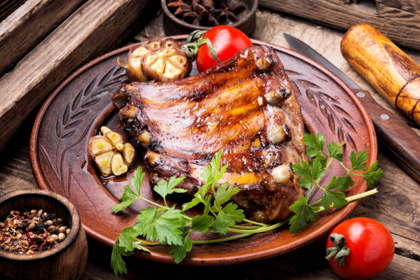 istock Tasty roasted ribs 1081845006