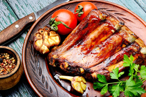 istock Tasty roasted ribs 1081845042