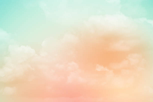 istock artistic cloudy sky with pastel gradient color, nature abstract background 1081860666