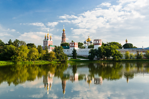 Novodevichy convent in Moscow, Russia