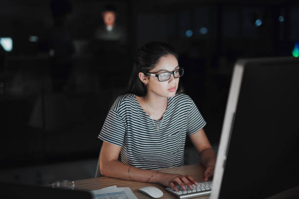 istock She's going to keep at it no matter the hour 1081866964