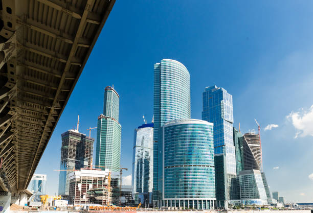 istock view on new Moscow City buildings 1081869006