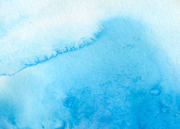 istock watercolor blue art background 1081869132
