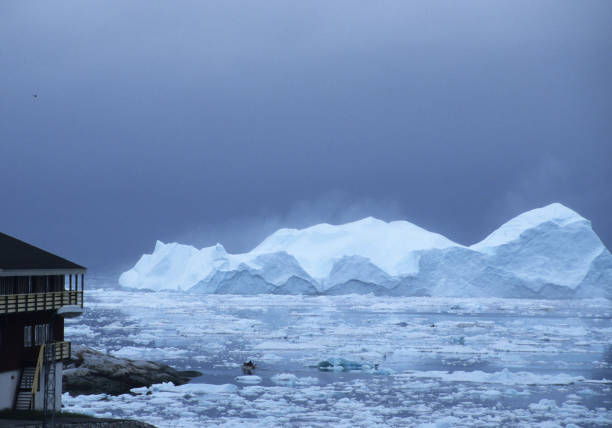 istock Hugh Icebergs drfting along the coast 1081875044