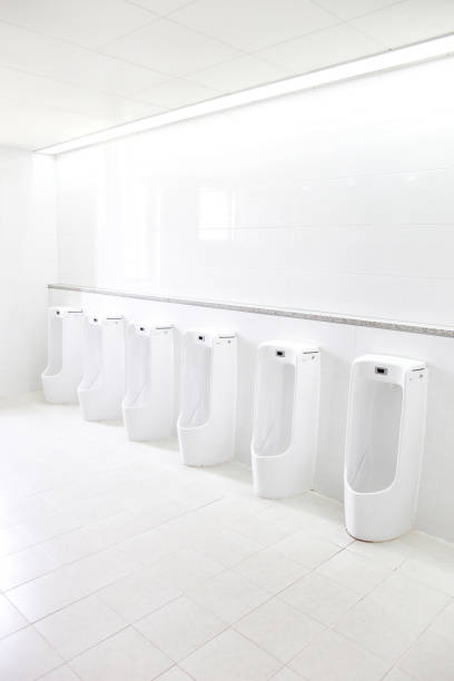 istock gentlemen toilet. 1081901116