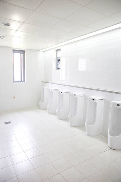 istock gentlemen toilet. 1081901134