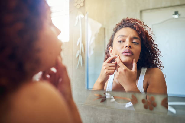 istock I can't go out with this on my face! 1081906364