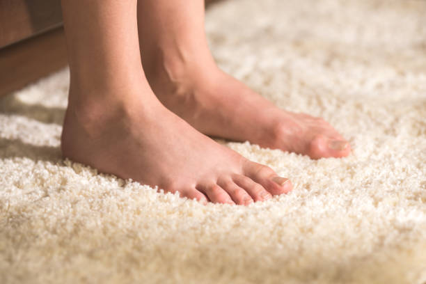 istock The legs on the carpet 1081906512