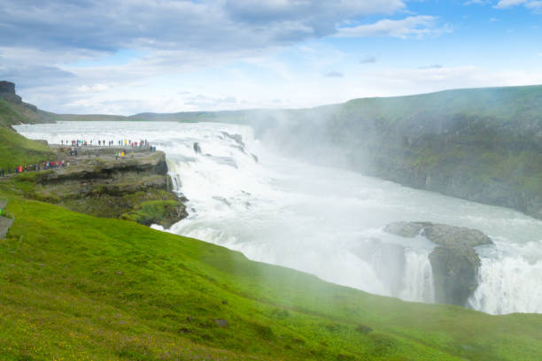istock Gullfoss falls in summer season view, Iceland 1081906736