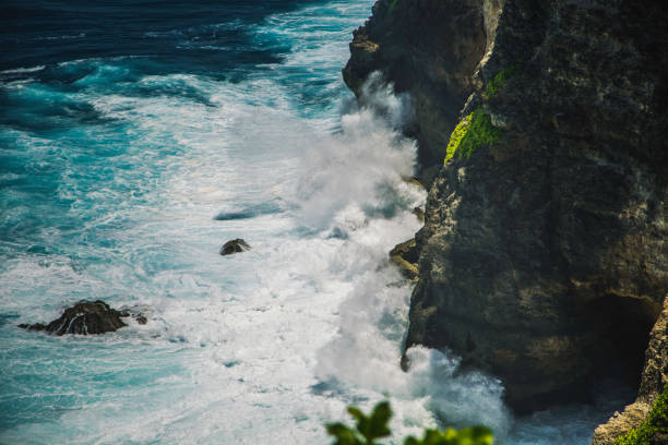 istock Island of Bali, the harsh Pacific waves 1081907380