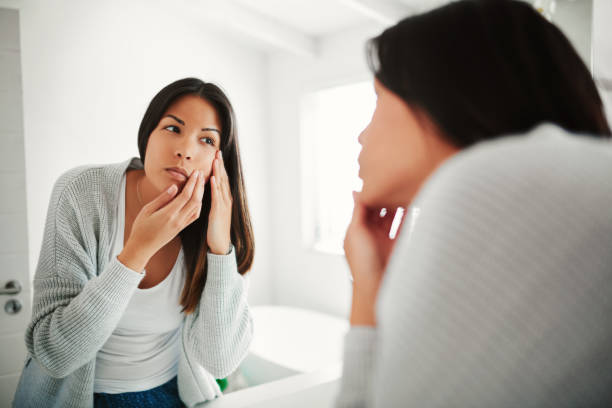 istock Are there any blemishes on my face? lets see 1081913604