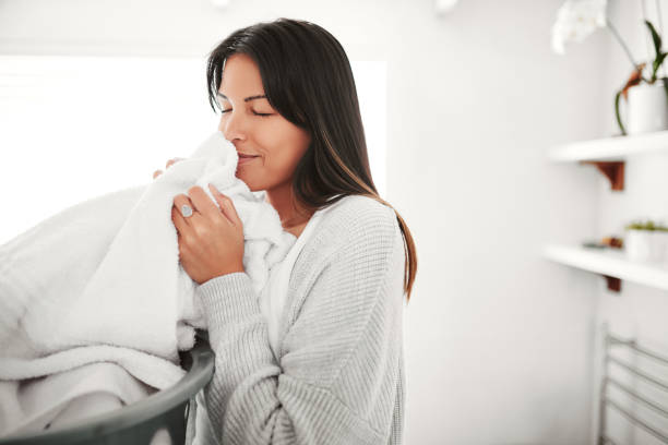 istock Clean laundry gives the best feeling 1081913672